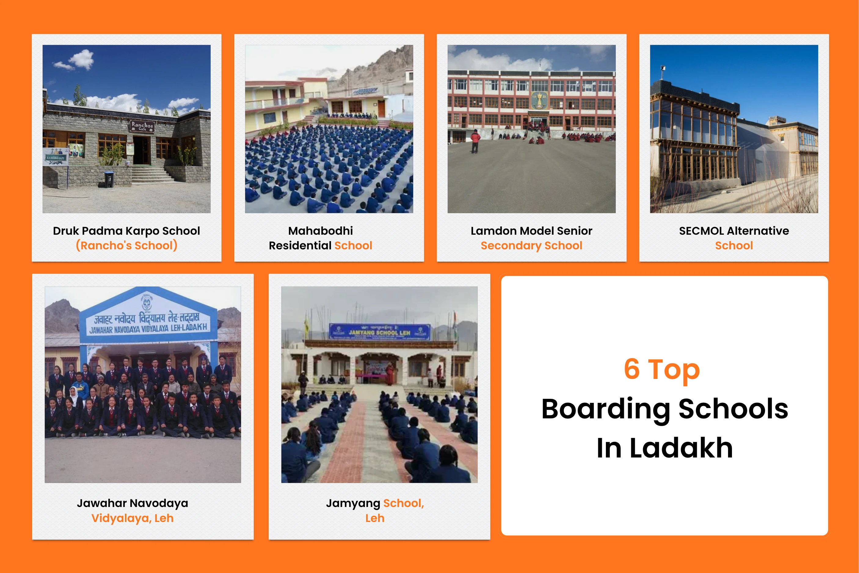 6 Top Boarding Schools In Ladakh